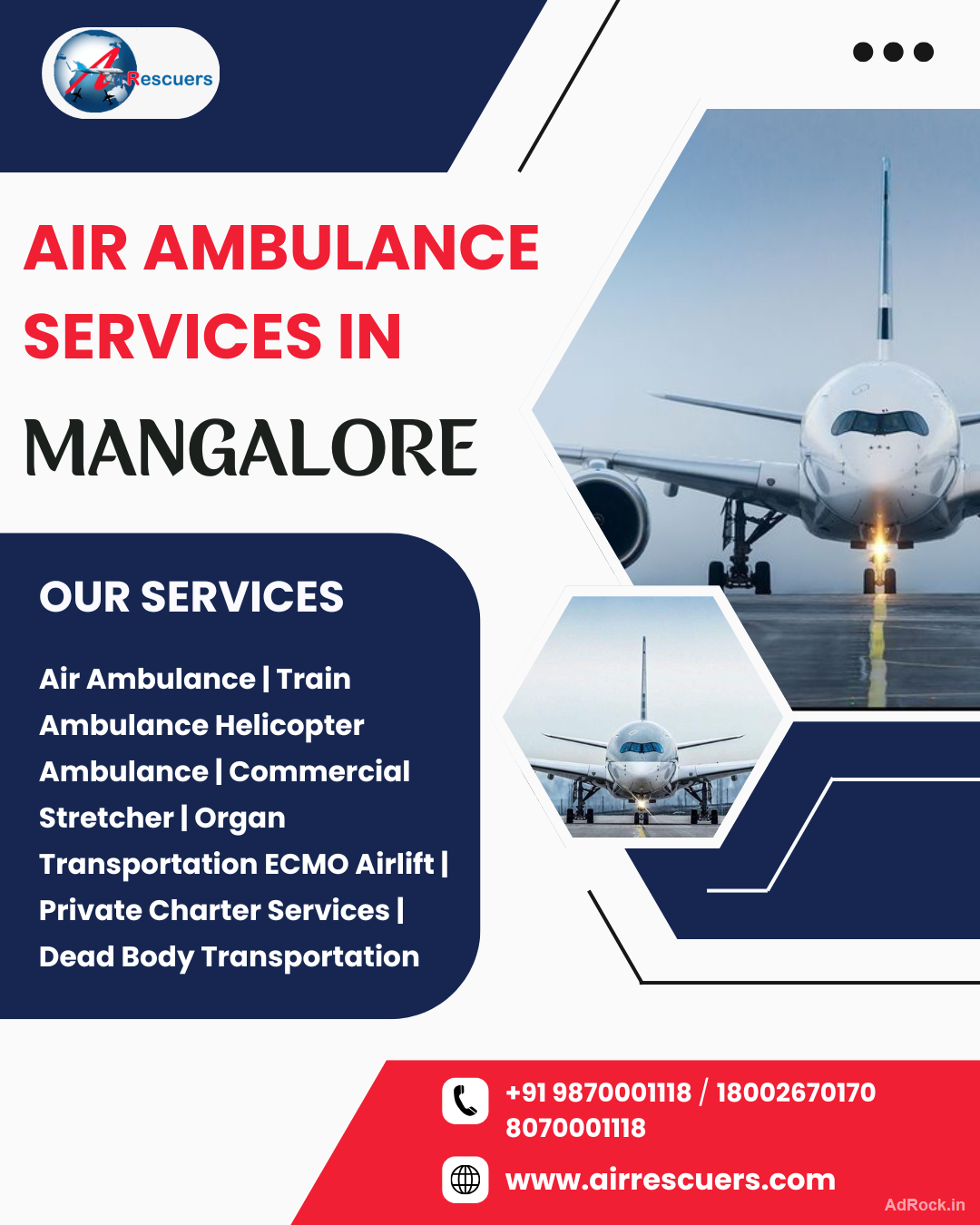 Trusted and Cost-Effective Air Ambulance in Mangalore