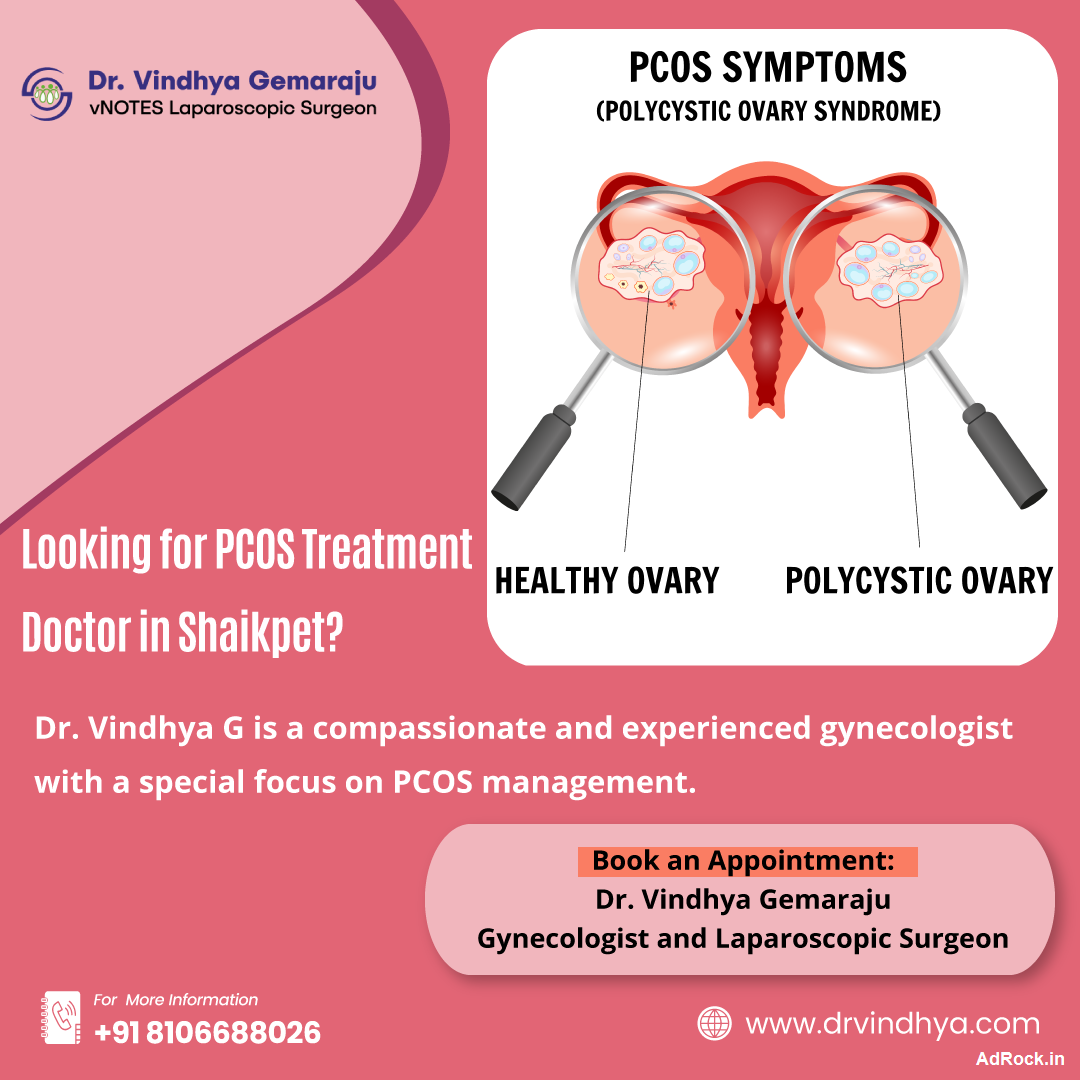Best PCOS Doctor in Hyderabad India - Meet Dr. Vindhya Gemaraju