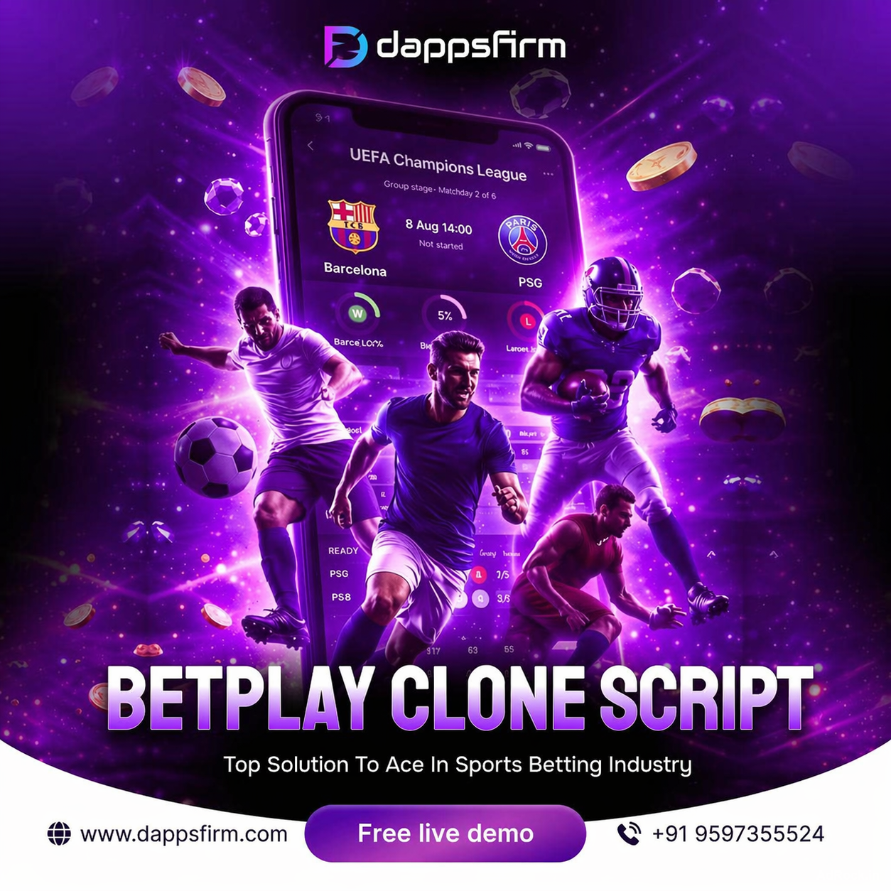 Launch Your Betting Platform with Betplay Clone Script – Free Consultation