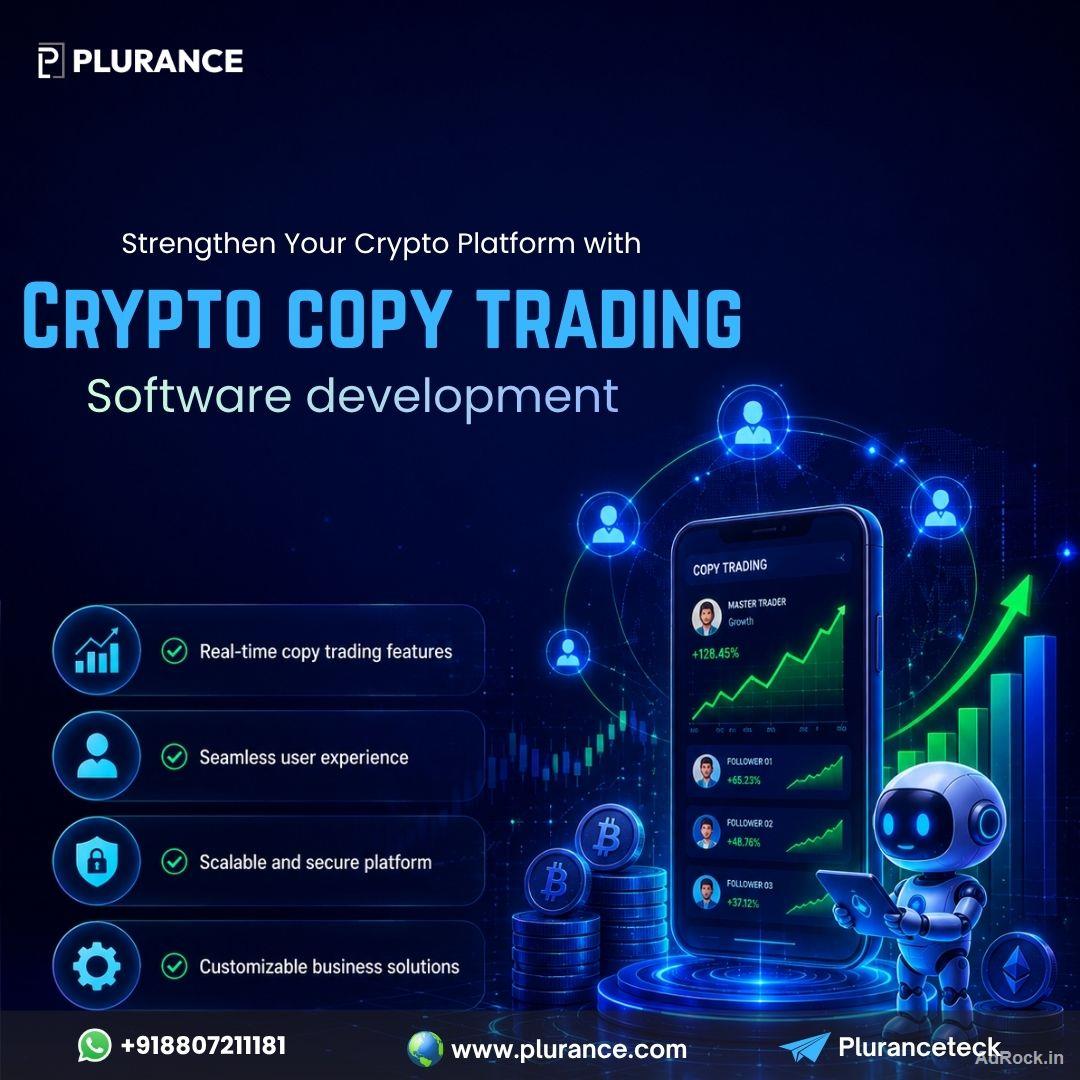 Grow Smarter with Crypto Copy Trading Software Development 