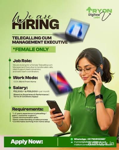 WE ARE HIRING FROM TELE CALLING