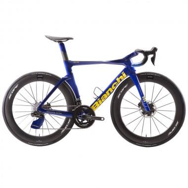 2025 Bianchi OLTRE RC Founder Edition - Blue Italia - Yellow Heritage | KINGCYCLESPORT 2025 Bianchi OLTRE RC Founder Edition - Blue Italia - Yellow Heritage | KINGCYCLESPORT