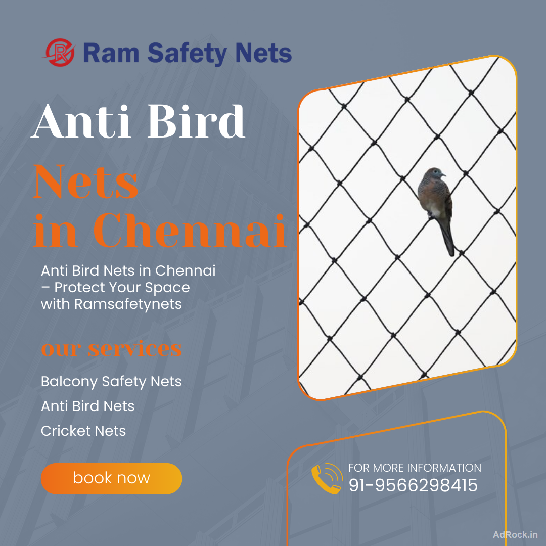 Anti Birds Nets in Chennai-Premier Anti Birds Nets in Chennai-Premier