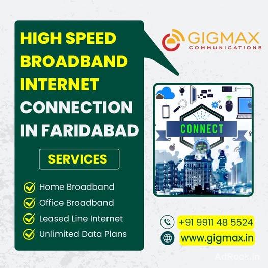 High Speed Broadband Internet Connection in Faridabad – Secure Internet