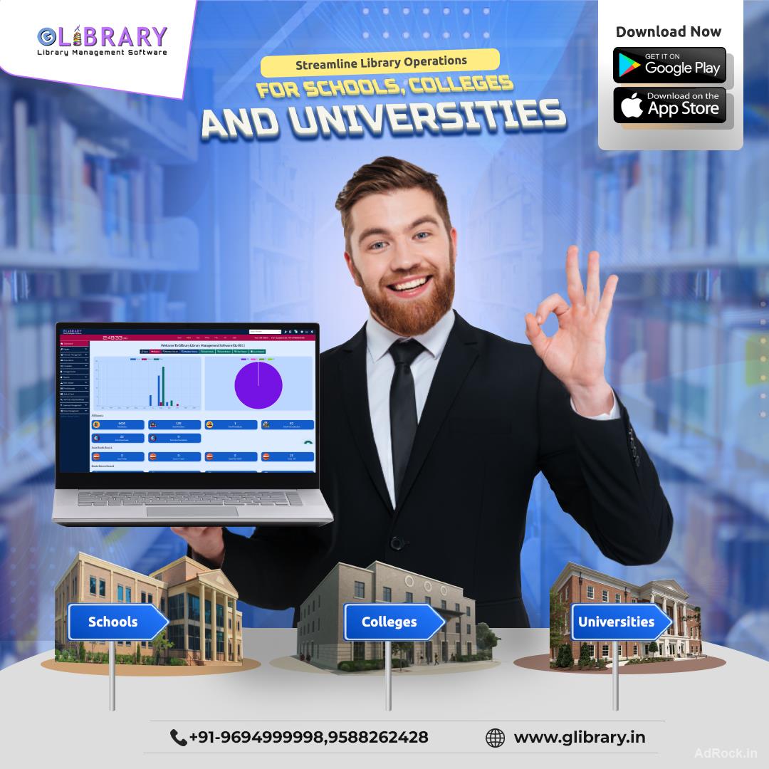 GLibrary - Advanced Library Management Software for Schools & Colleges