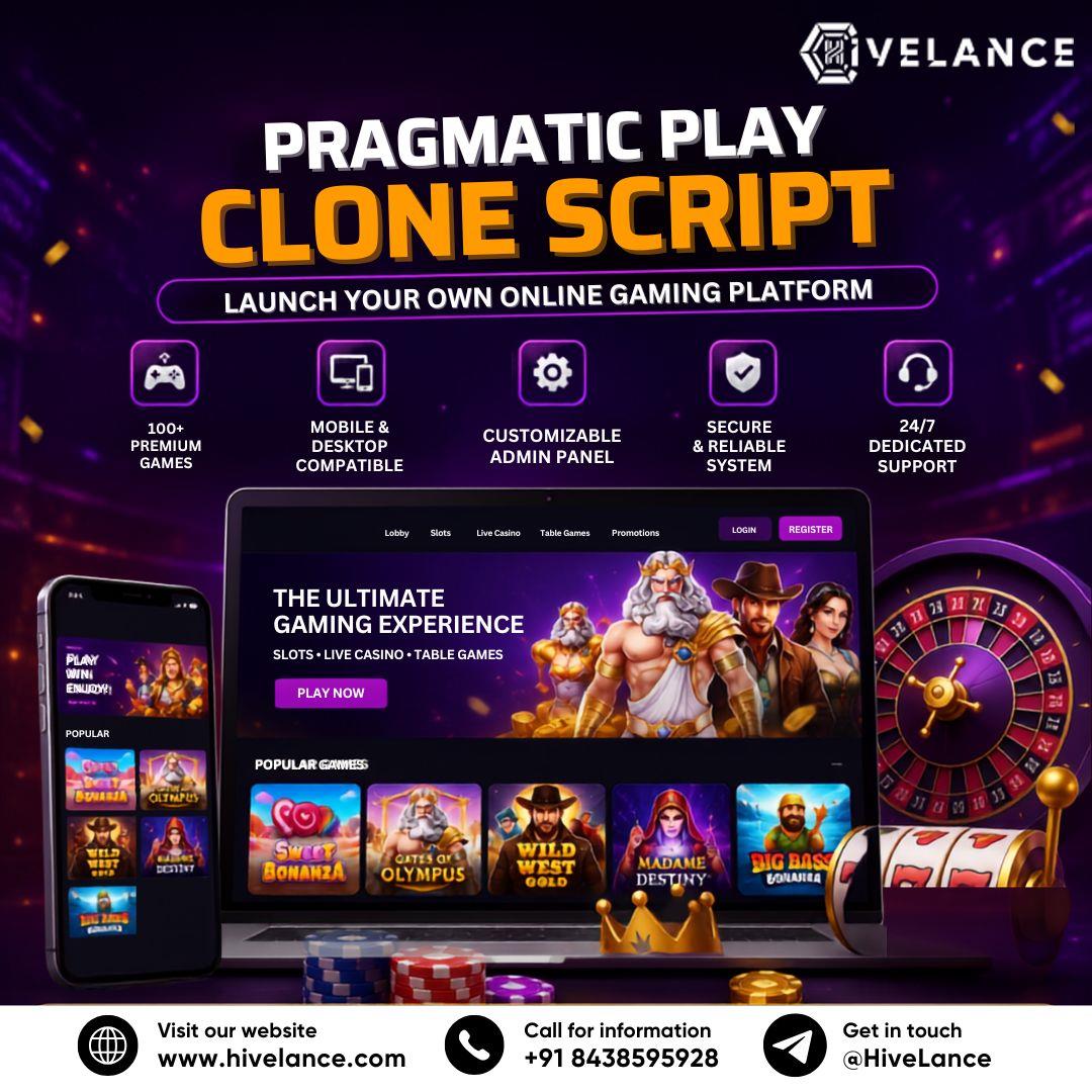 Why Choose a Pragmatic Play Clone Script for Your Next Online Casino Business?