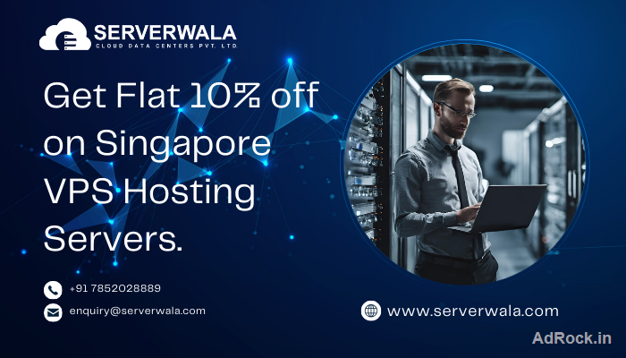 Get Flat 10% off on Singapore VPS Hosting Servers. Get Flat 10% off on Singapore VPS Hosting Servers.