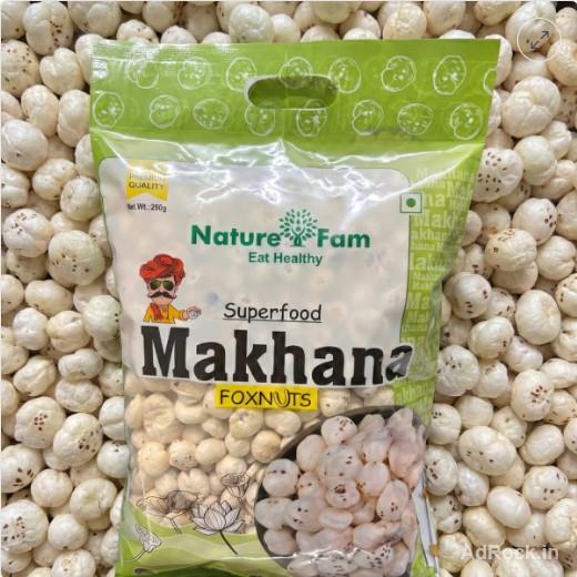 Best Makhana Price 250 GM – Premium Quality Fox Nuts by NatureFam