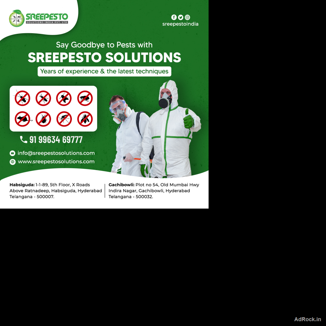 Pest Control Services in Punjagutta
