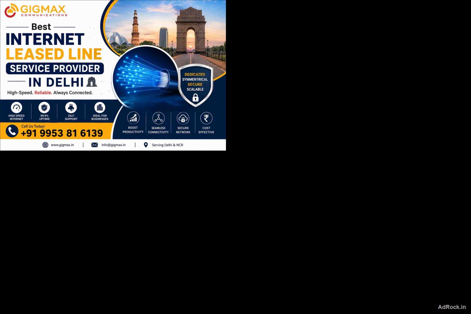 Best Internet Leased Line Service Provider in Delhi | GIGMAX