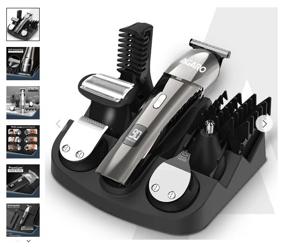 Royal 9in1 Multi Grooming Kit – Type C, IPX7, 120 Min Runtime