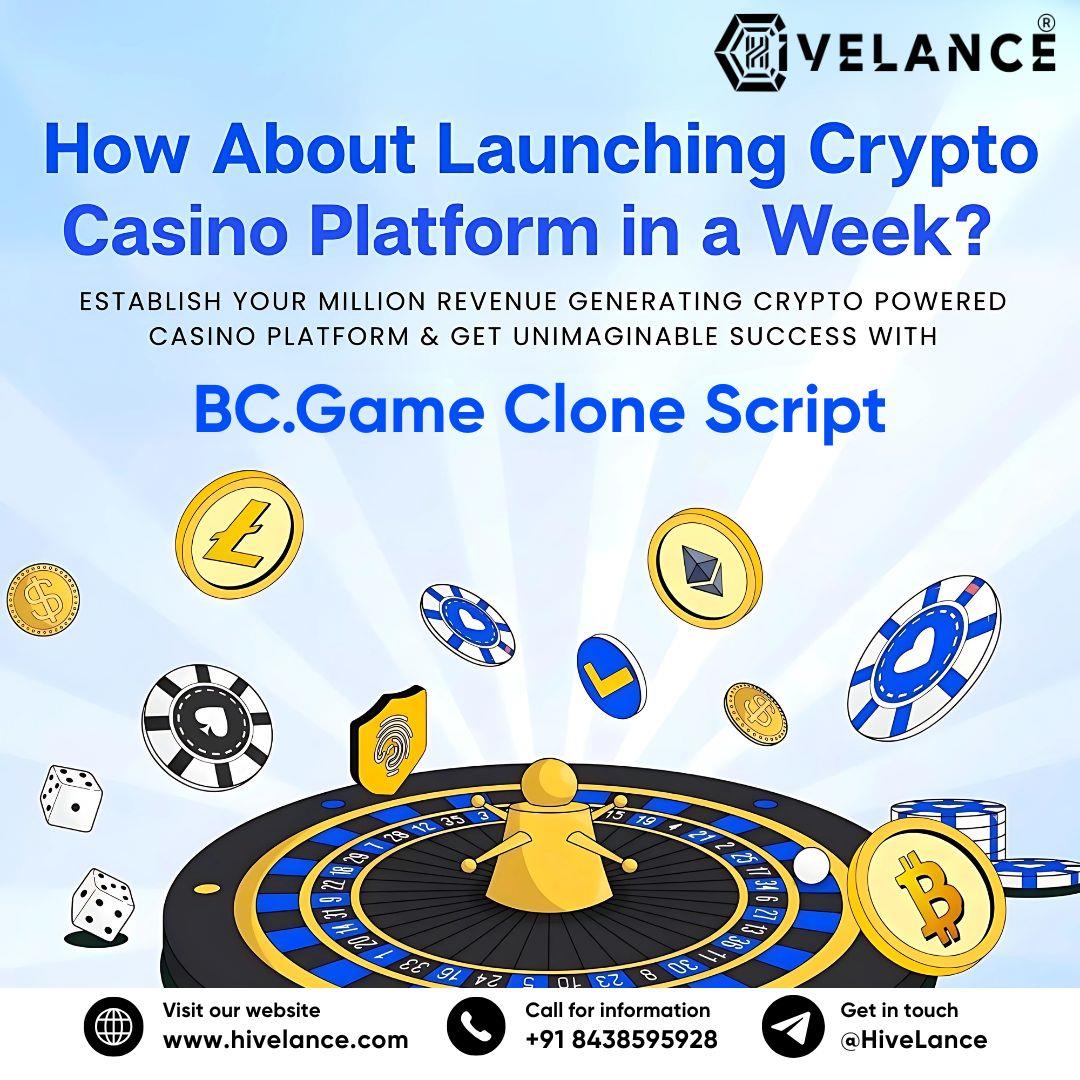 Why Are Entrepreneurs Choosing BC.Game Clone Script for iGaming Startups?
