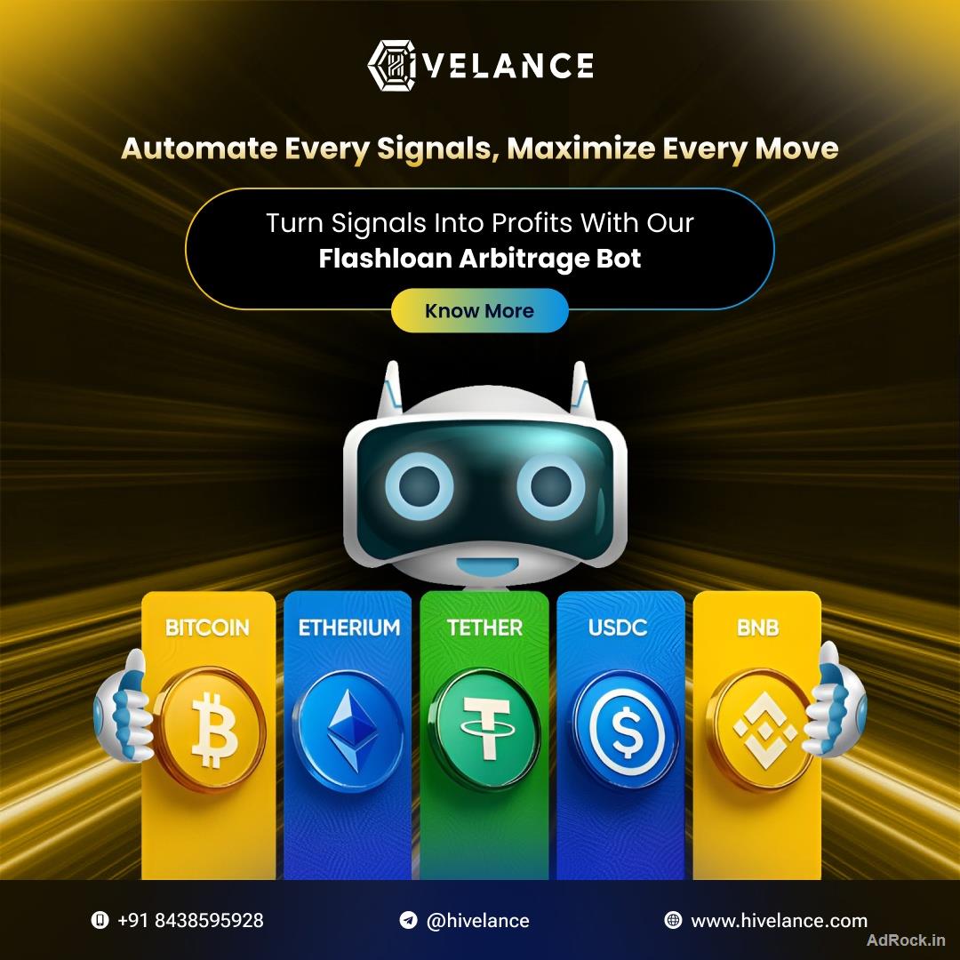 Custom Flash Loan arbitrage bot - Maximize Your Crypto trading Profit
