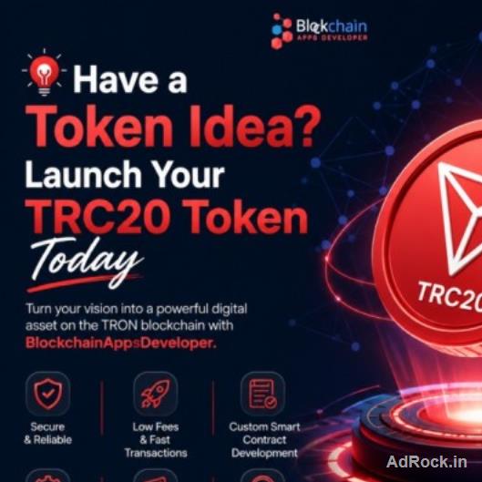 Have a Token Idea? Launch Your TRC20 Token Today 