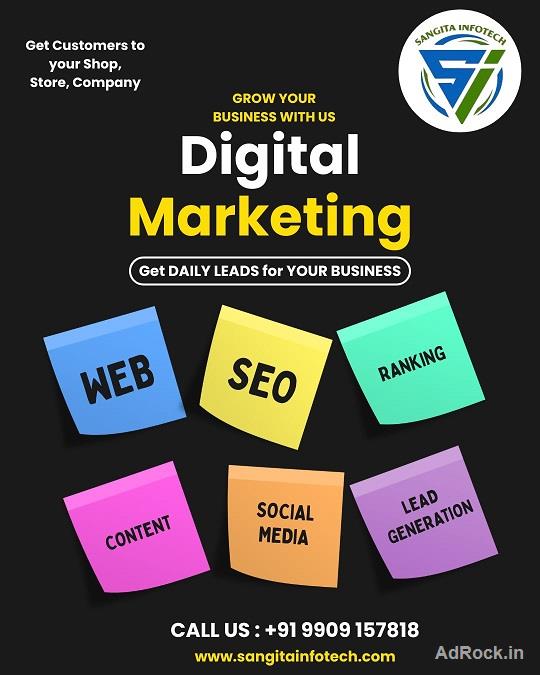 Sangita Infotech India | Digital Marketing  in Ahmedabad