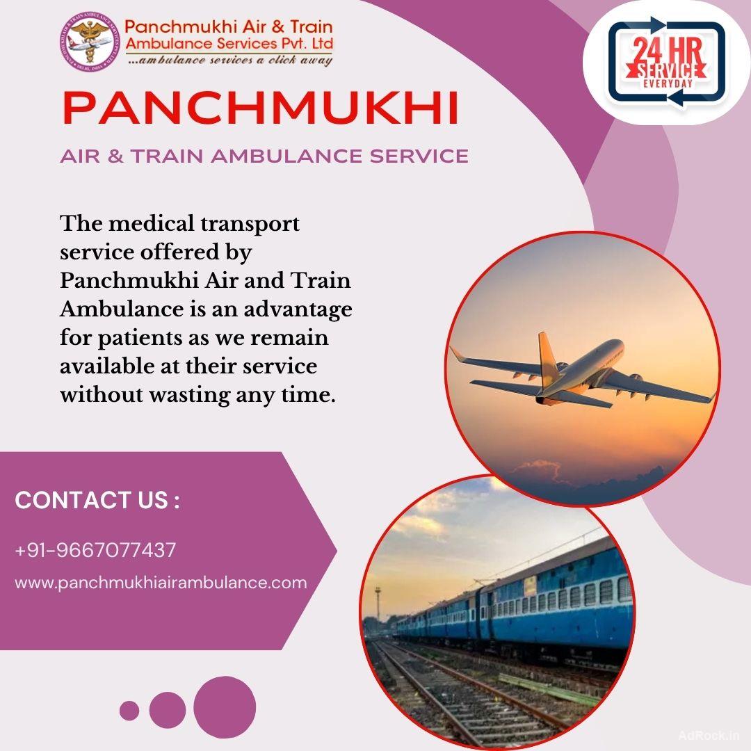 Receive assistance for safe travel with Panchmukhi Air Ambulance Service in Guwahati