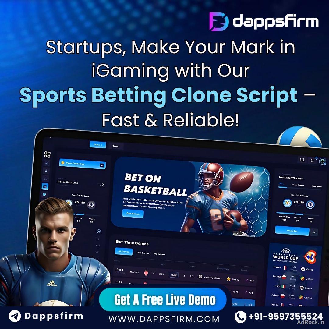 Turnkey Sports Betting Clone Script for Ambitious Entrepreneurs