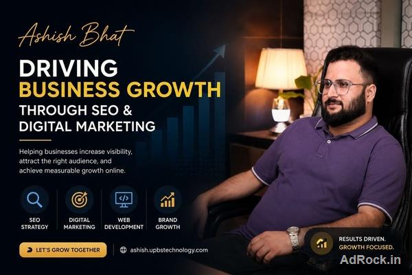 Ashish Bhat | Driving Business Growth Through SEO & Digital Marketing