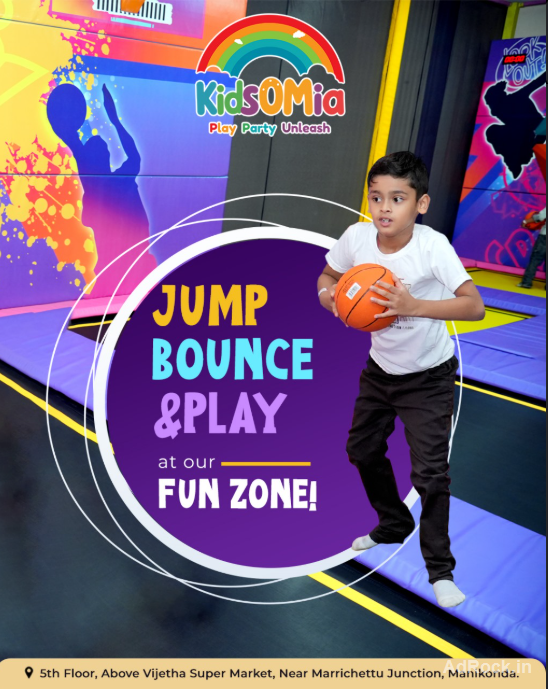 Kids playzone near manikonda by kidsomia
