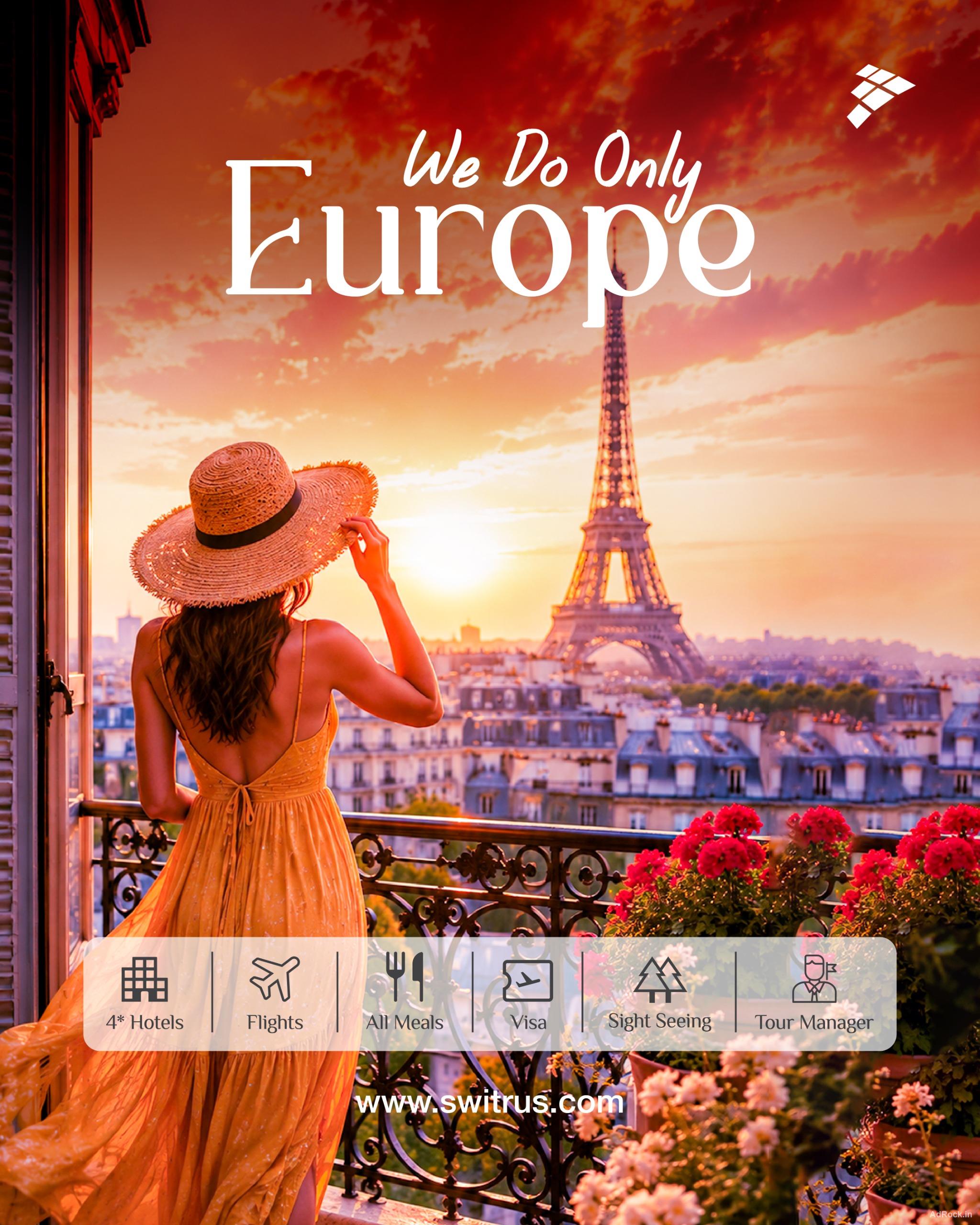 Europe tour packages  | Switrus Holidays 