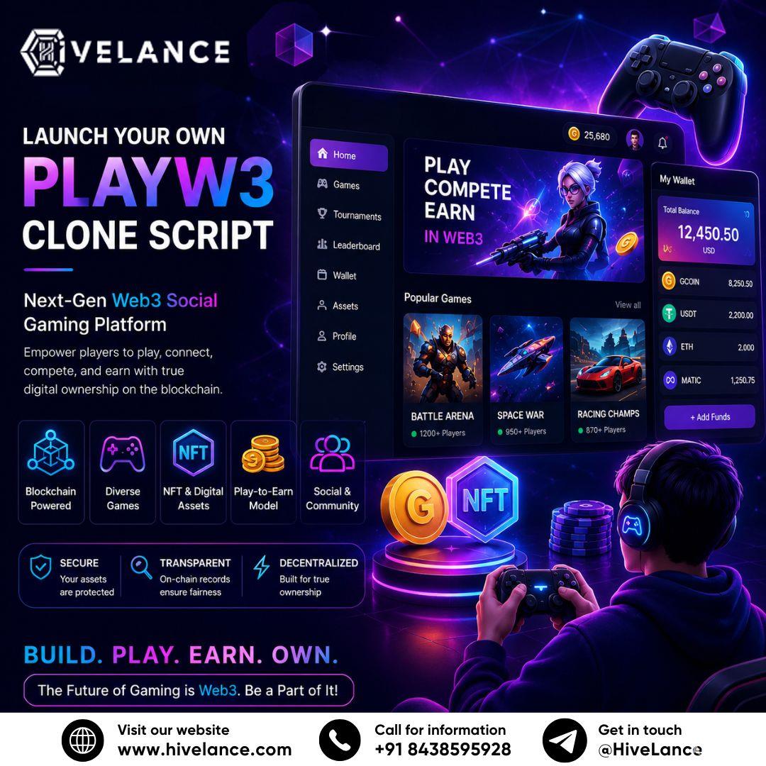 Why Choose a PlayW3 Clone Script to Build a Profitable Crypto Casino Business?