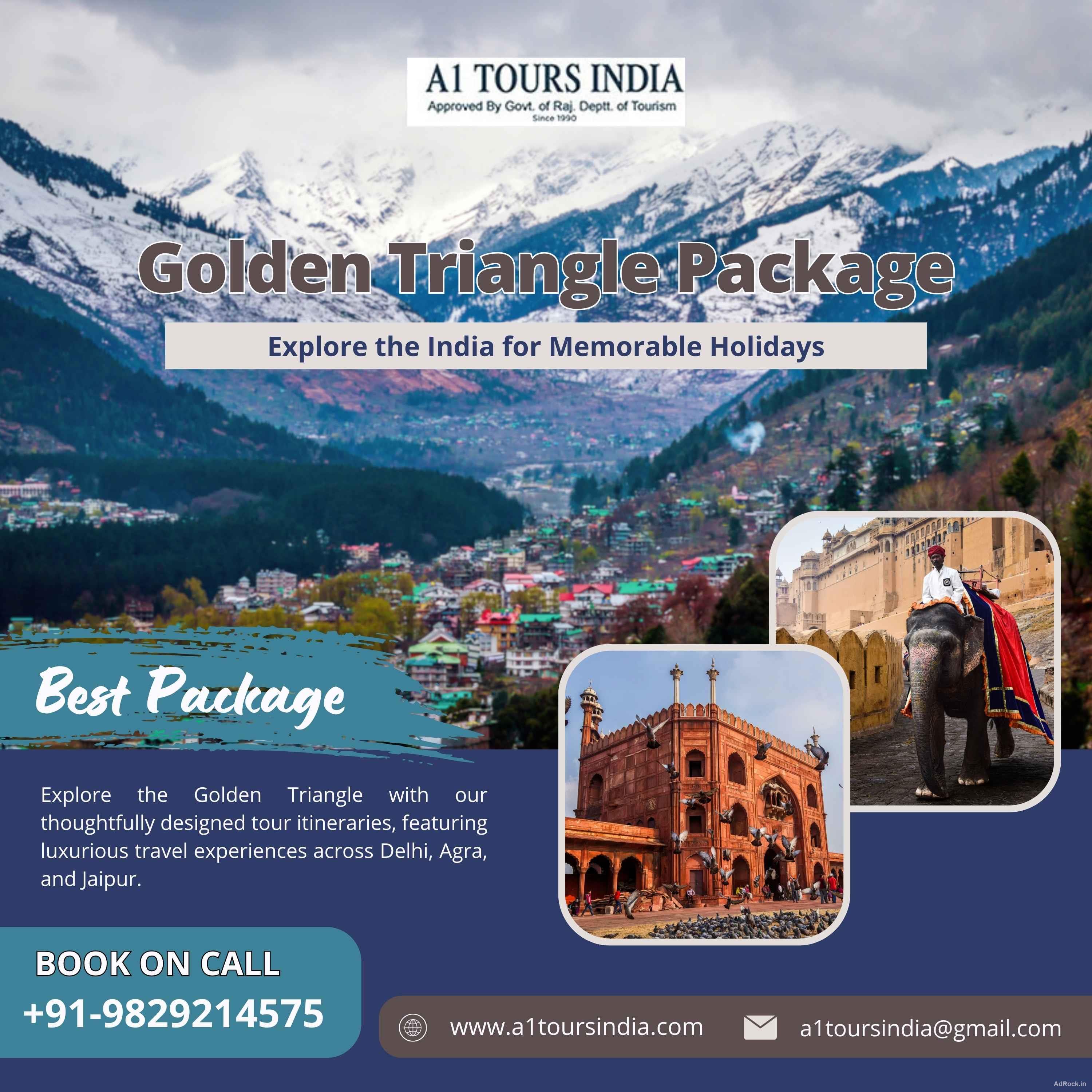 Luxury Golden Triangle Tour Packages for Memorable Holidays 