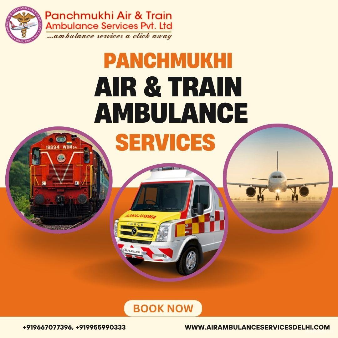  Panchmukhi Train Ambulance Service in Kolkata Offers Family-Like Assistance That Attends to Your Patient at E..