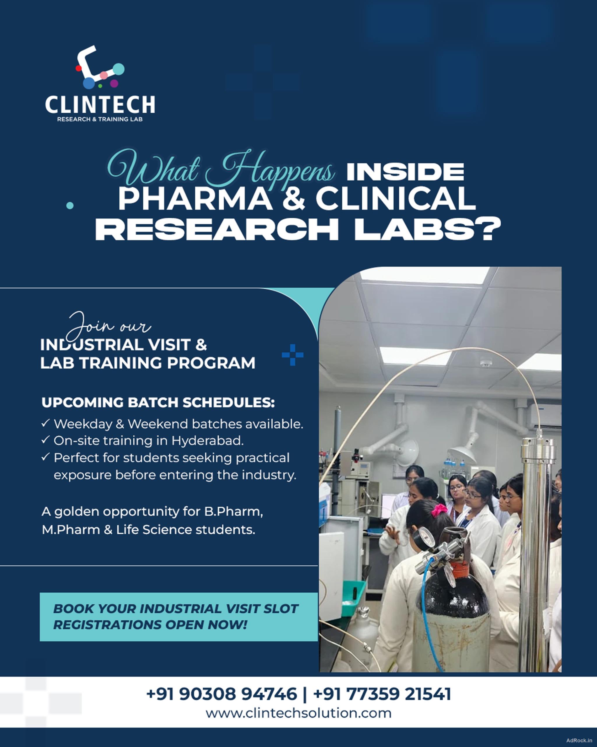 Clinical Research Training Institute in Hyderabad