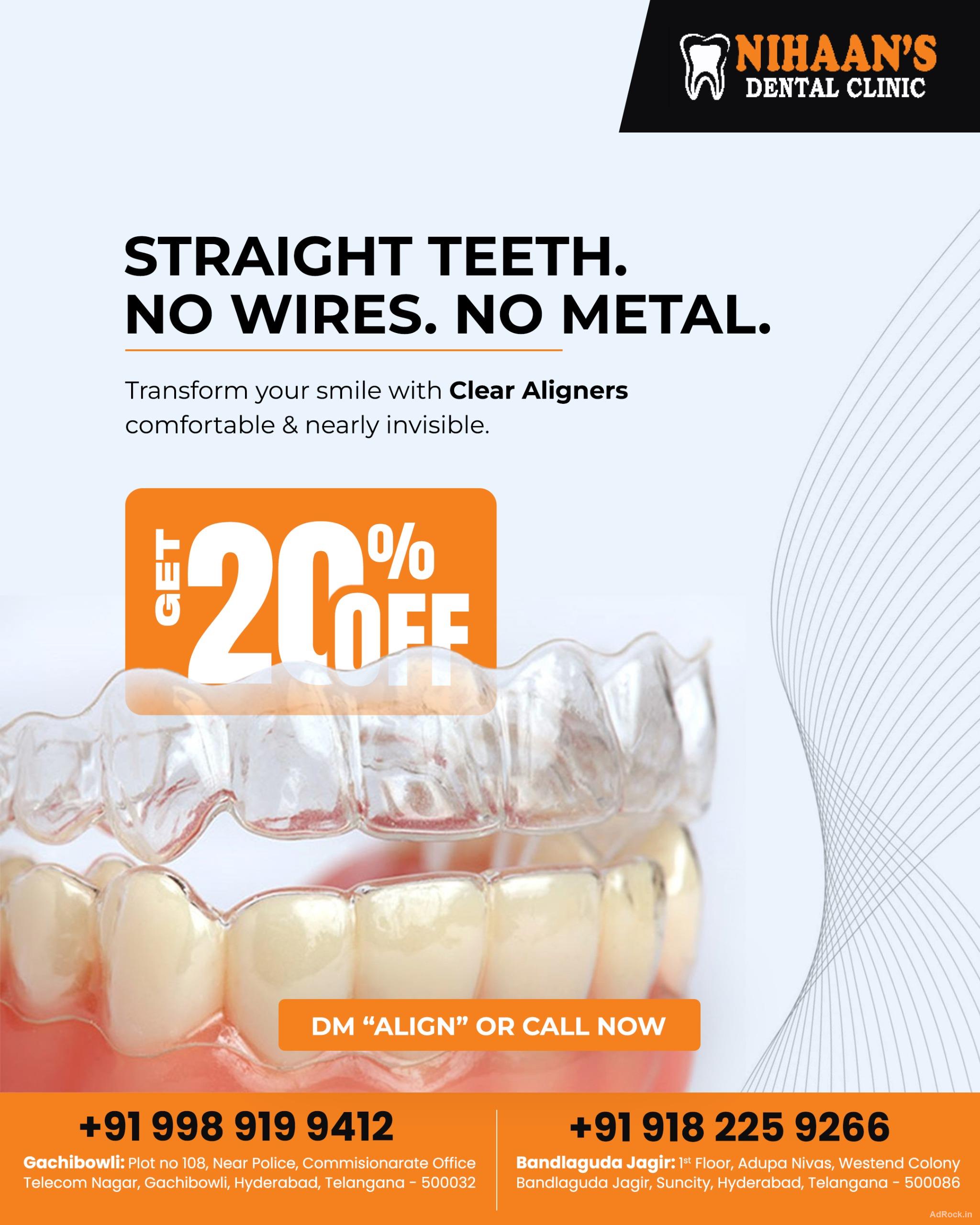 Dental Clinic Near Gachibowli - Nihaan's Dental Clinic