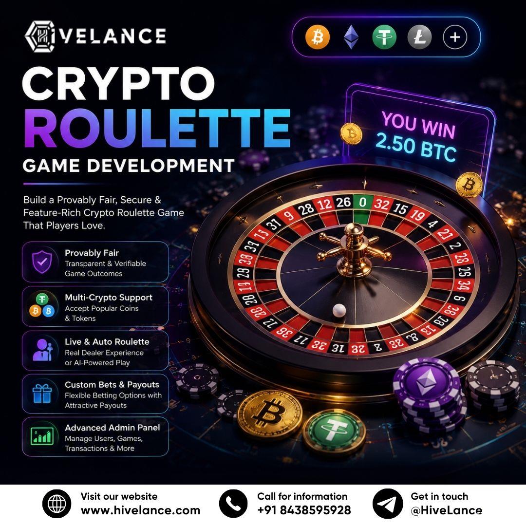 How Does Crypto Roulette Software Development Work for Modern Gambling Platforms?