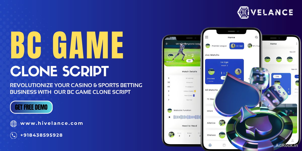 BC Game Clone Script - Launch Your Decentralized Betting Exchange 