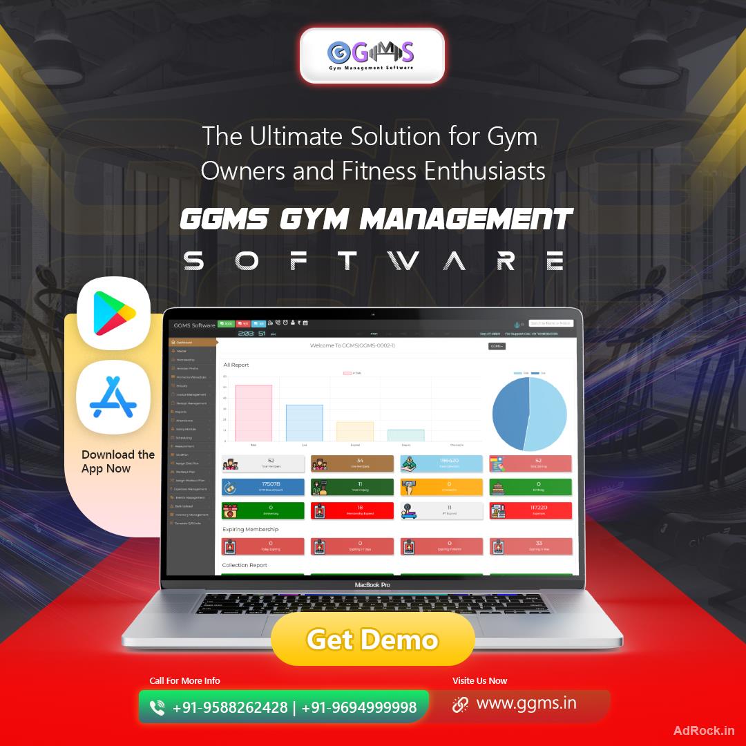 GGMS Gym Management Software – Smart Gym Solution GGMS Gym Management Software – Smart Gym Solution
