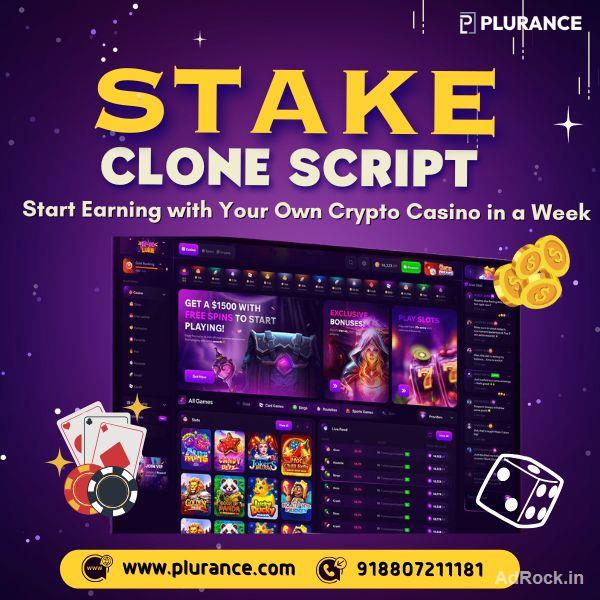Stake-Style Casino Script | Ready-Made Gambling Platform | Best Price