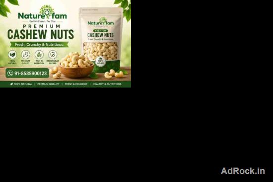 Best Delicious Cashew Nuts for Healthy Snacking | Naturefam 