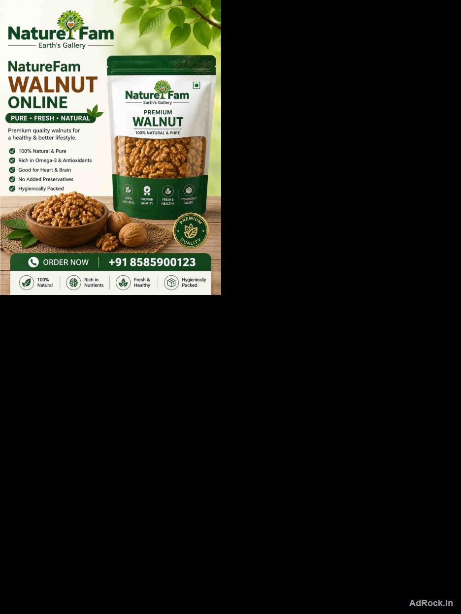 Buy Premium Walnuts Online at Best Price | NatureFam 