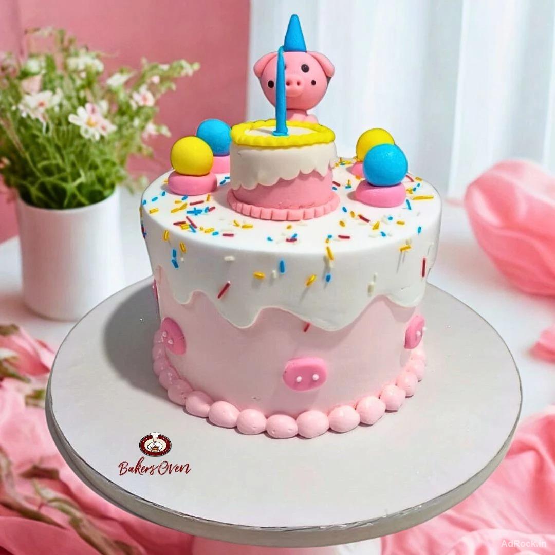 Baby Girl 1st Birthday Cake That Makes the First Celebration Unforgettable
