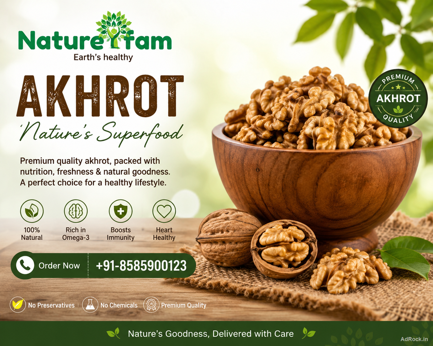 Akhrot Dry Fruit Price – Buy Premium Walnuts Online at Best Price | Naturefam