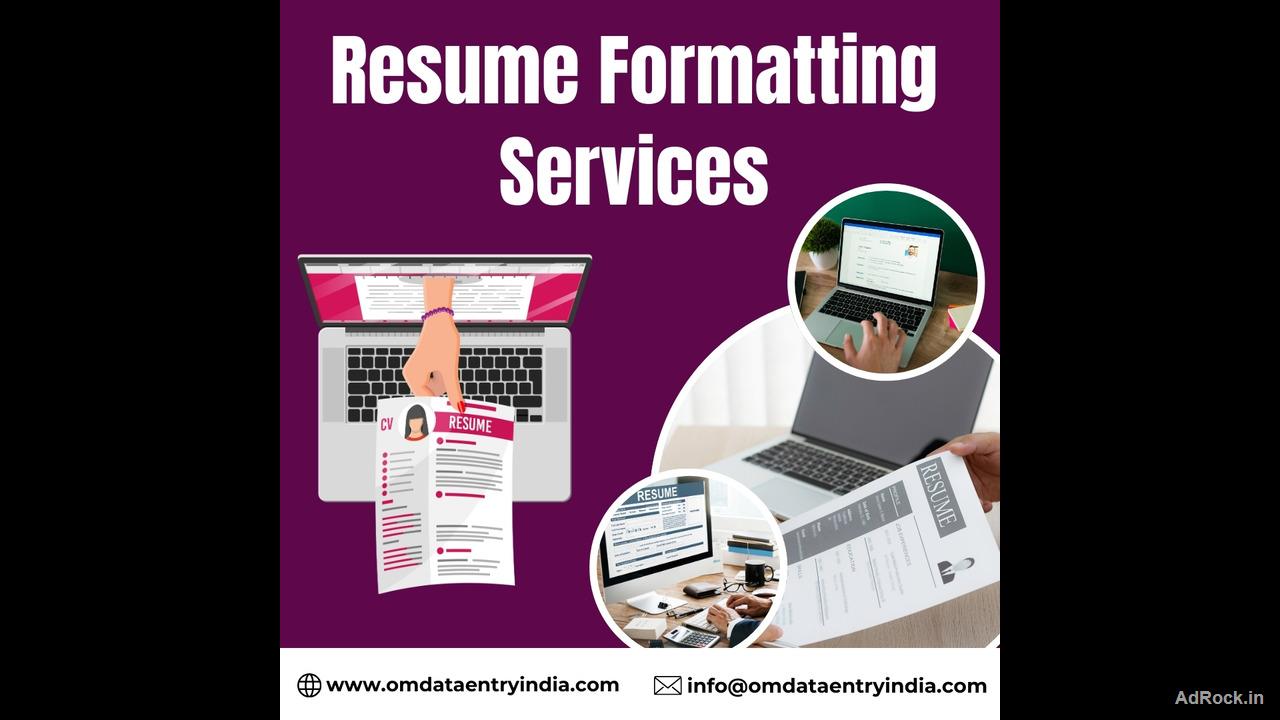 Outsource Resume Formatting Services in India