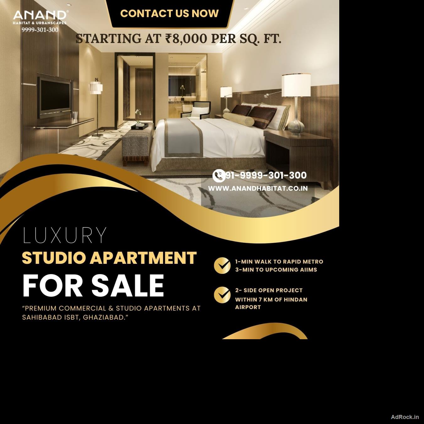 AN & ANAND Habitat & Urbanscapes | Sahibabad, Vasundhara, Ghaziabad 💰 Investment Starting @ ₹46.93 Lakh*