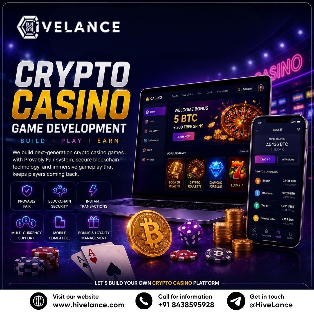 Why Choose a Crypto Casino Game Development Company for Your iGaming Business?
