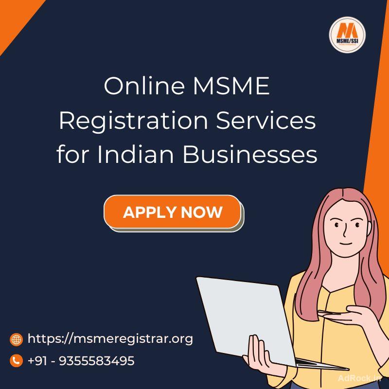 Online MSME Registration Services for Indian Businesses