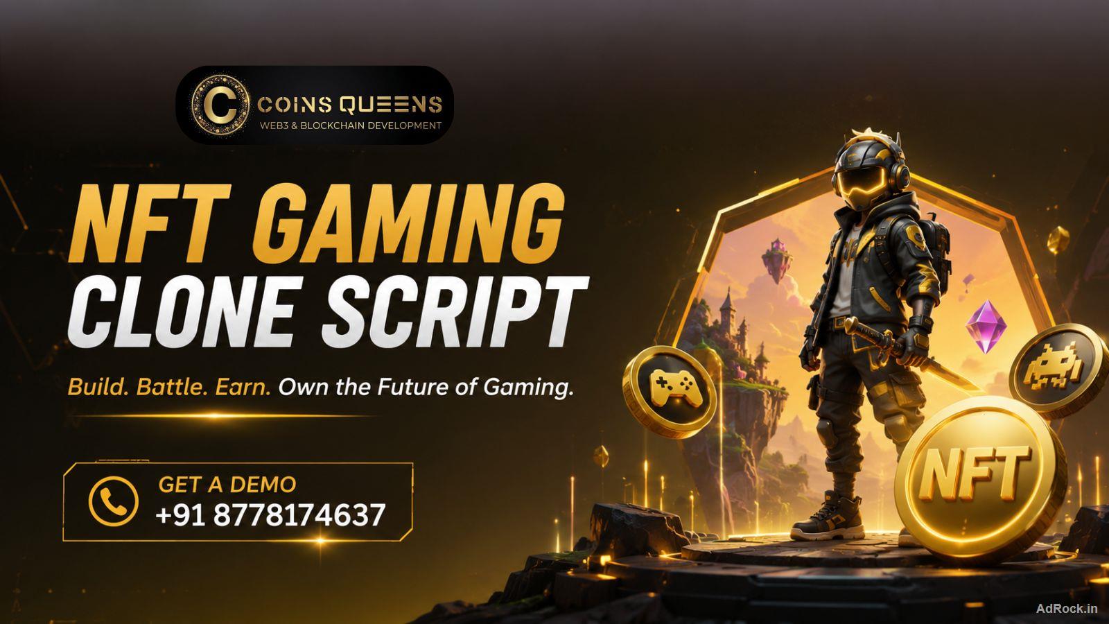 Advanced NFT Gaming Clone Script for Immersive Digital Experiences 