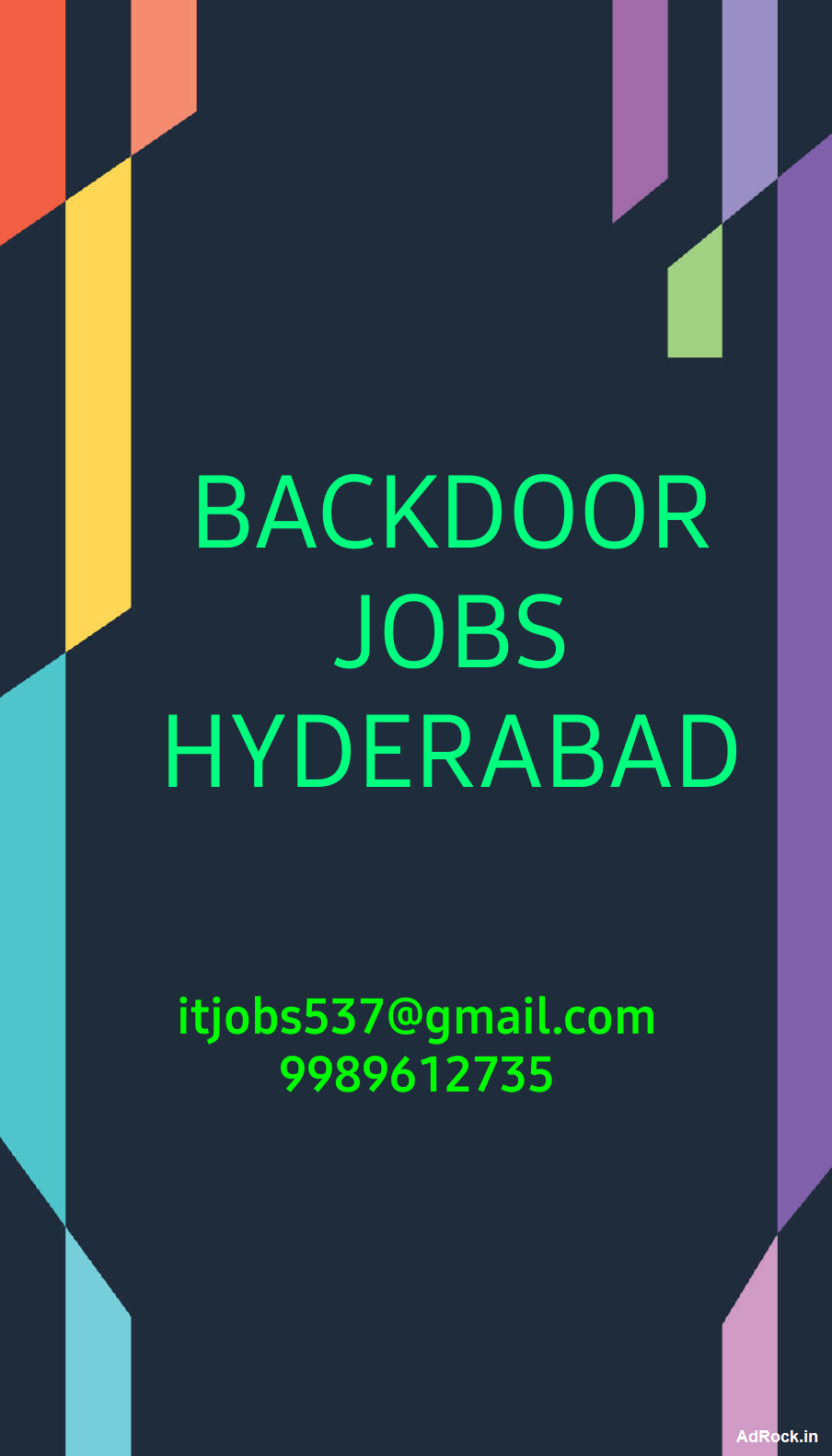 Backdoor Hyderabad Jobs ,India