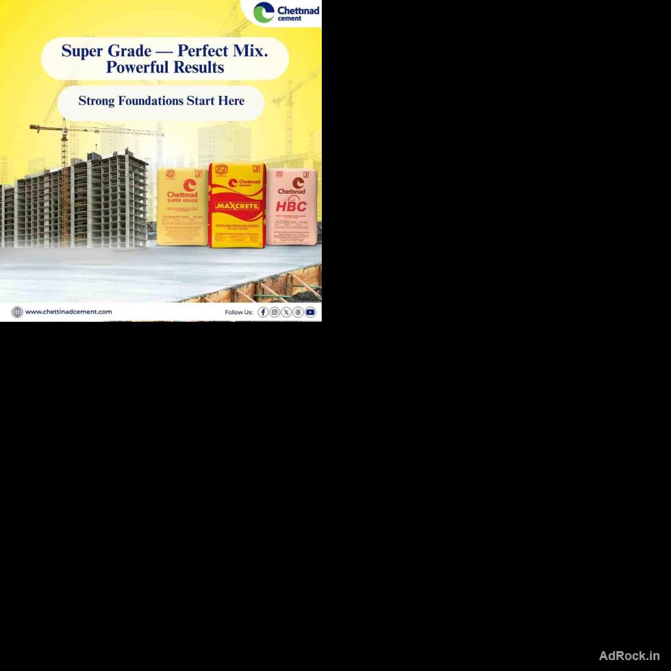 Ashar Agency – Reliable Chettinad Cement Dealer in Kozhikode