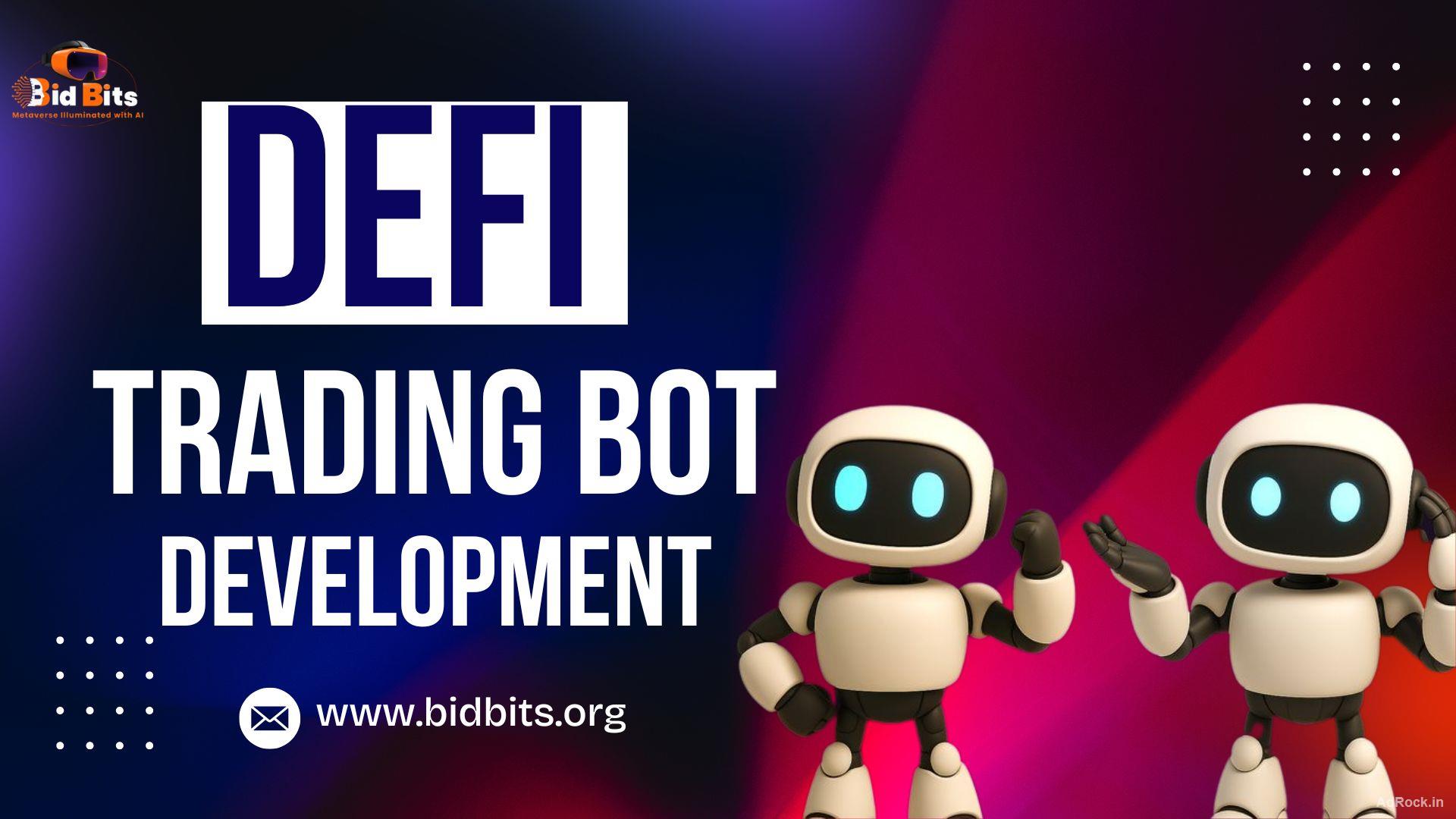 Custom DeFi Trading Bot Development Services