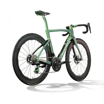 2025 Pinarello Dura Ace Di2 - SRM Crankset - Luxter Green 1k Road Bike | WAREHOUSEBIKE 2025 Pinarello Dura Ace Di2 - SRM Crankset - Luxter Green 1k Road Bike | WAREHOUSEBIKE