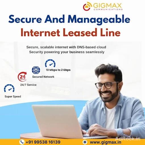 Internet Leased Line in Gurgaon - Gigmax | Dedicated Business Internet