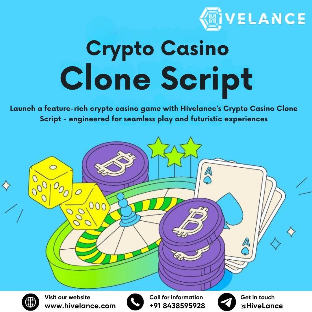 Take your Casino business to the next level with feature-rich Crypto Casino Clone Script 