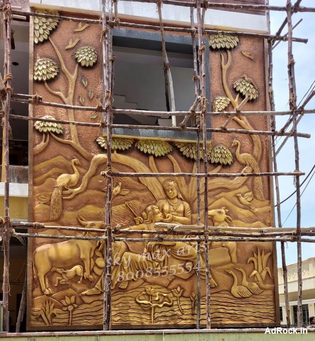 Wall Mural and Elevation in Hyderabad