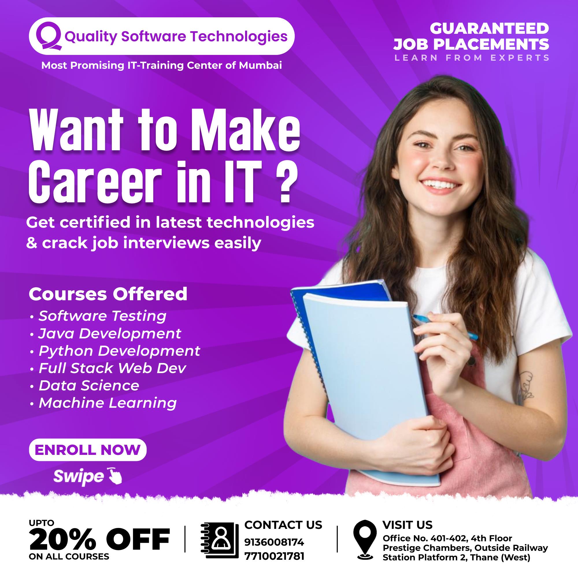 Best Java Trainings in Thane – Quality Software Technologies